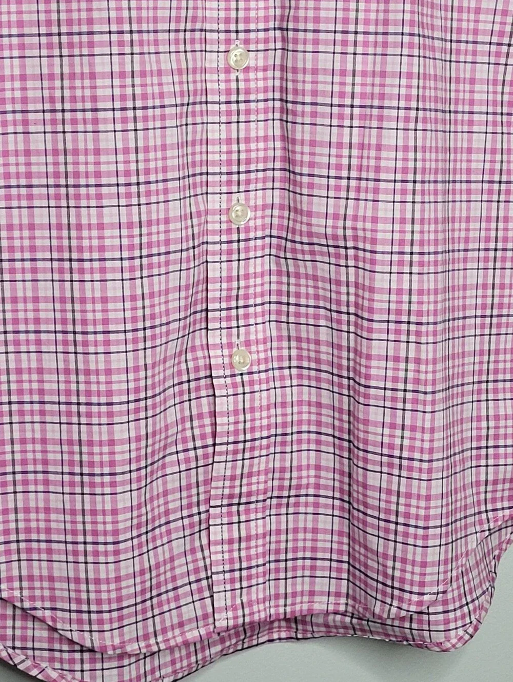 Ralph Lauren Pink Plaid Button-Down Shirt